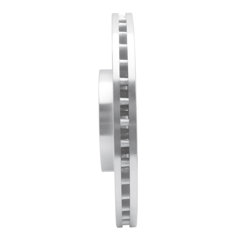 Mercedes-Benz GLE300D Brake Rotor (1) - Front Left - R1 Concepts - Drilled & Slotted - Silver - `12-`19
